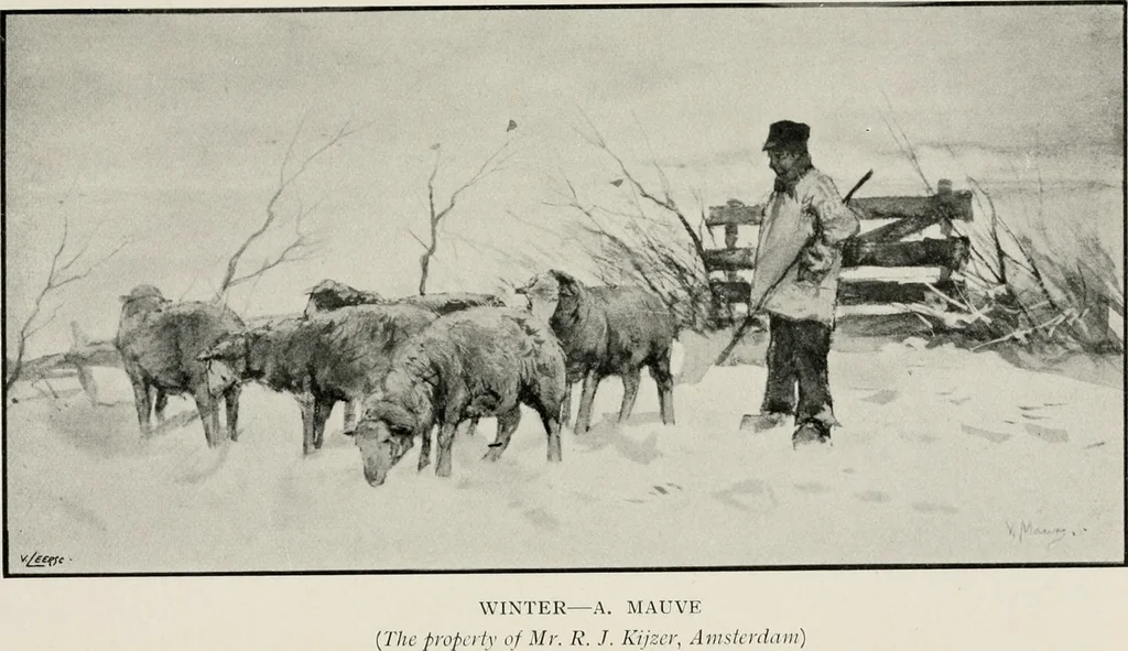An illustration from Dutch art in the 19th century;, 1909, leaf 281