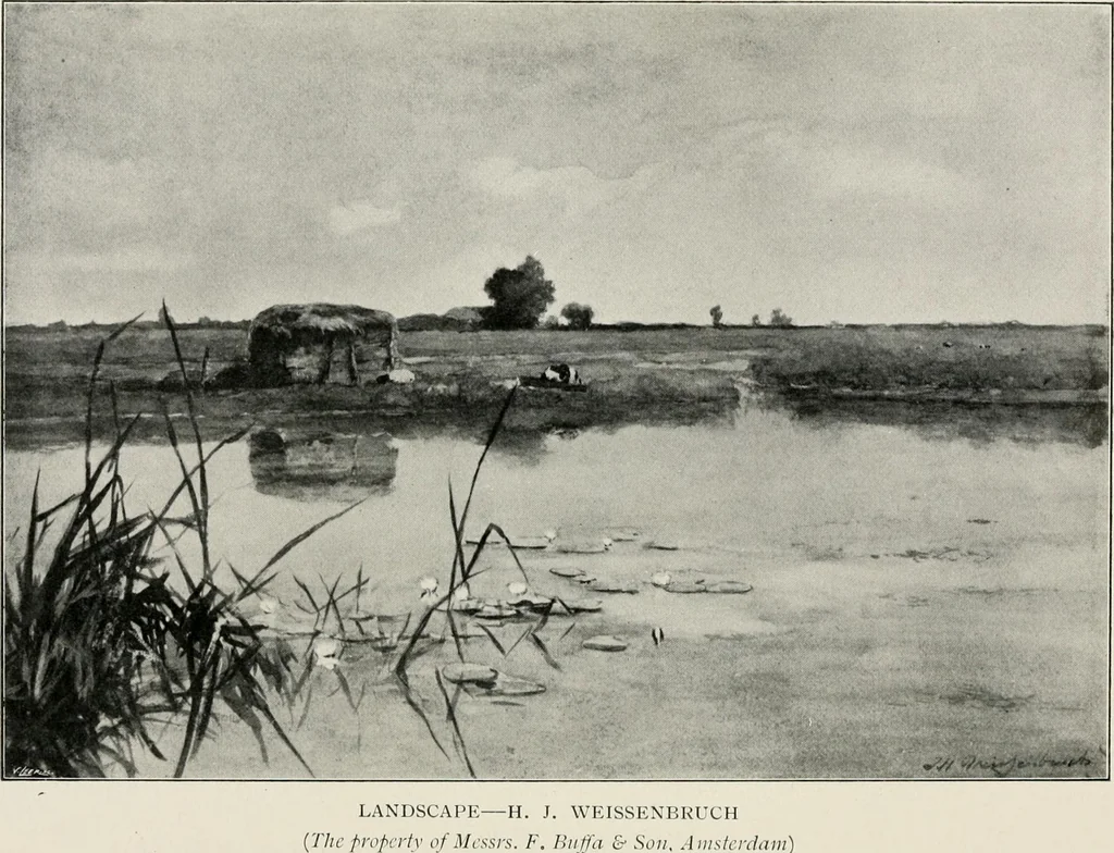 An illustration from Dutch art in the 19th century;, 1909, leaf 298