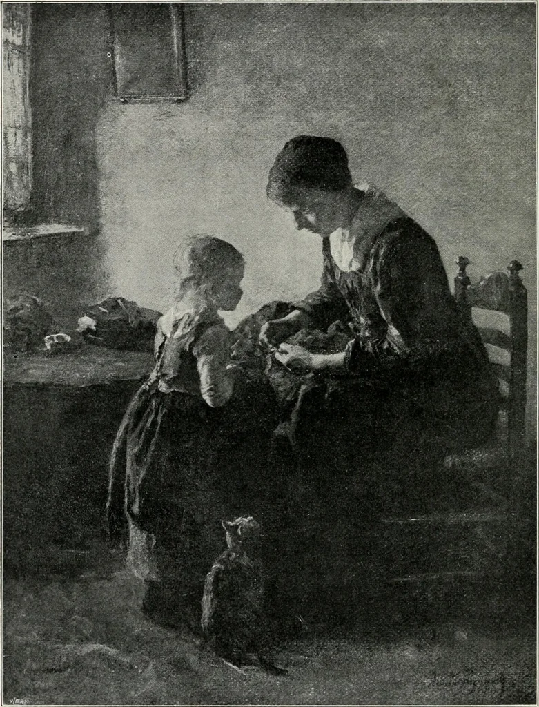 An illustration from Dutch art in the 19th century;, 1909, leaf 318