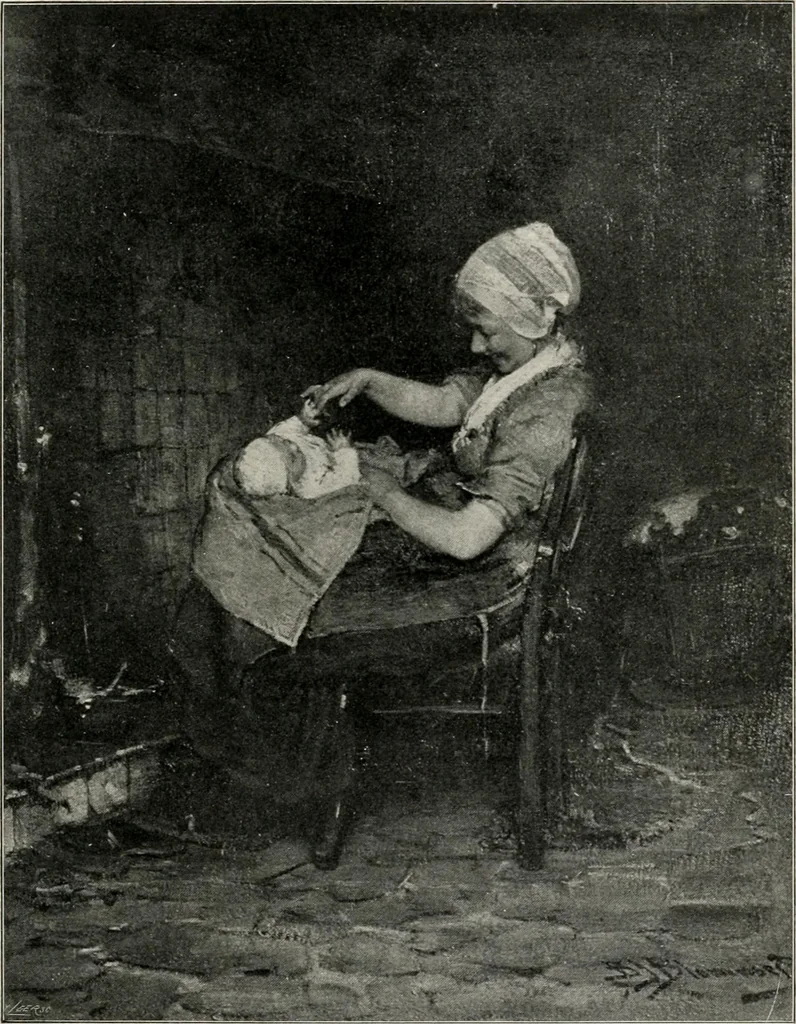 An illustration from Dutch art in the 19th century;, 1909, leaf 321