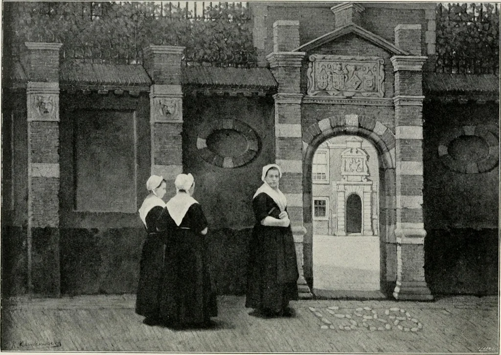 An illustration from Dutch art in the 19th century;, 1909, leaf 360