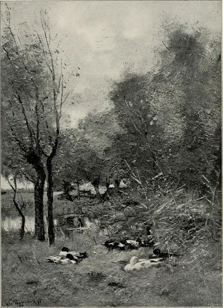 An illustration from Dutch art in the 19th century;, 1909, leaf 365
