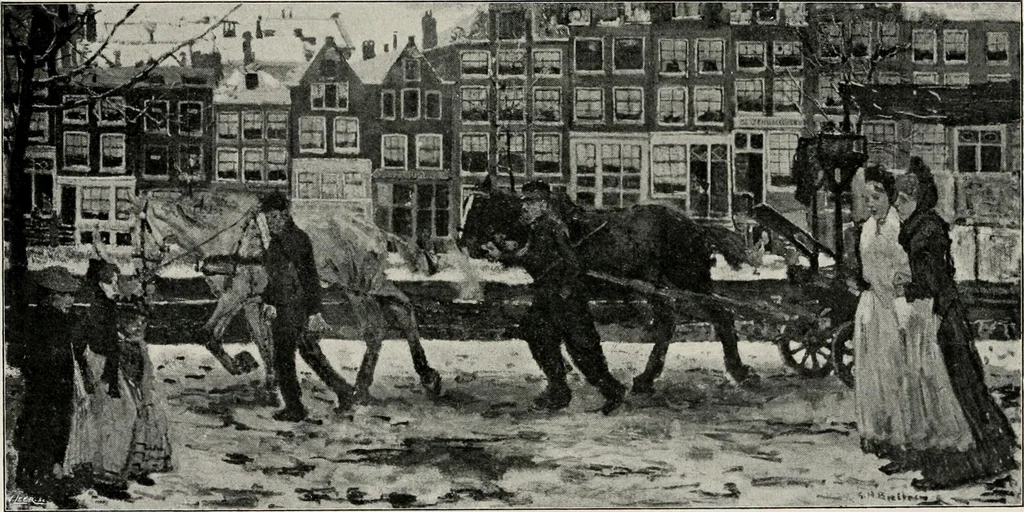 An illustration from Dutch art in the 19th century;, 1909, leaf 387