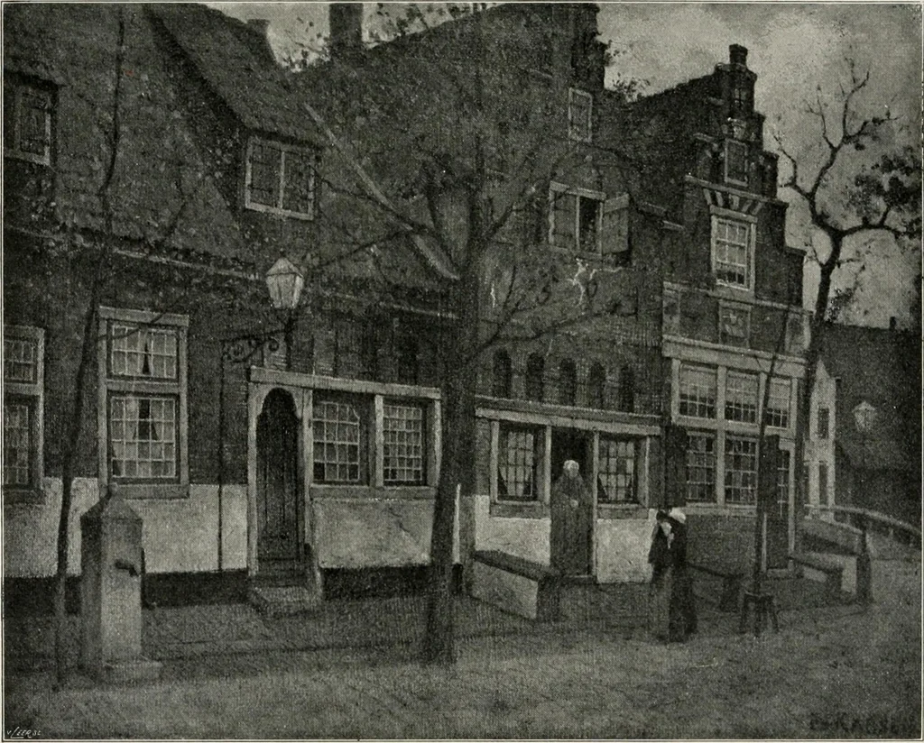 An illustration from Dutch art in the 19th century;, 1909, leaf 447