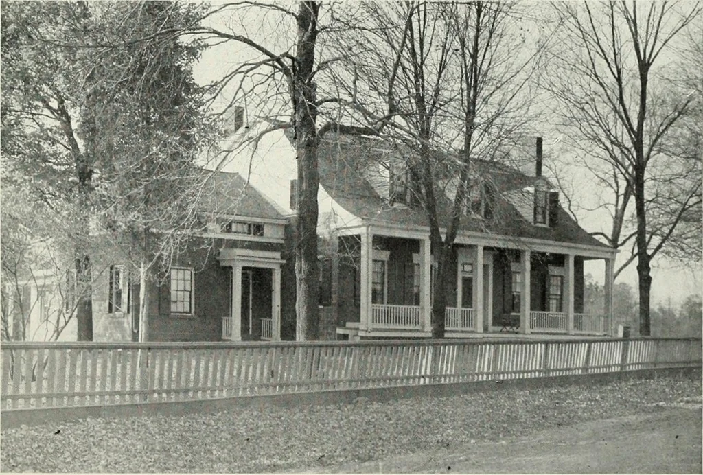 An illustration from The Dutch colonial house; its origin, design, modern plan and construction; illustrated with photographs of old examples and American adaptations of the style, 1913, leaf 118