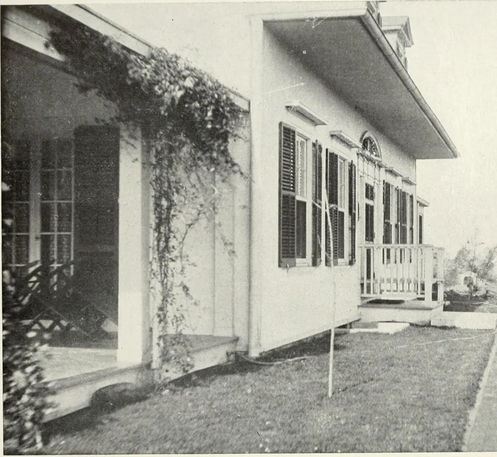 An illustration from The Dutch colonial house; its origin, design, modern plan and construction; illustrated with photographs of old examples and American adaptations of the style, 1913, leaf 119