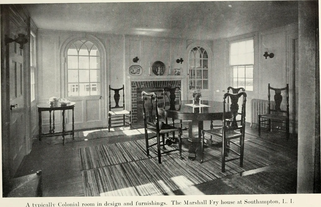 An illustration from The Dutch colonial house; its origin, design, modern plan and construction; illustrated with photographs of old examples and American adaptations of the style, 1913, leaf 161