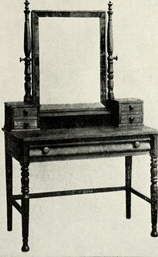 An illustration from The Dutch colonial house; its origin, design, modern plan and construction; illustrated with photographs of old examples and American adaptations of the style, 1913, leaf 170