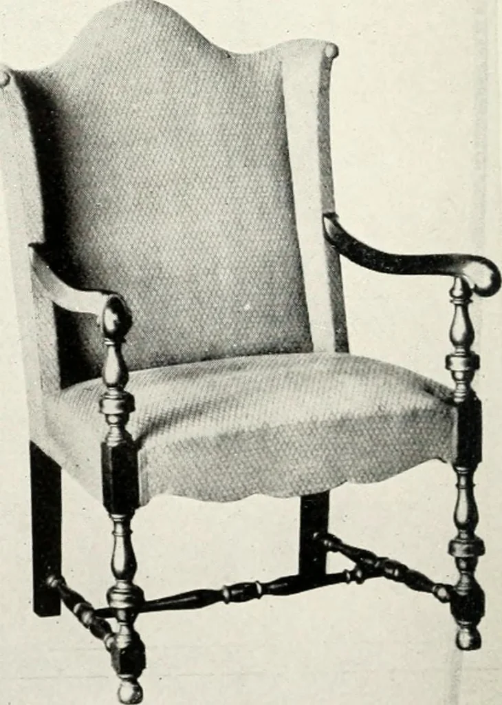 An illustration from The Dutch colonial house; its origin, design, modern plan and construction; illustrated with photographs of old examples and American adaptations of the style, 1913, leaf 171