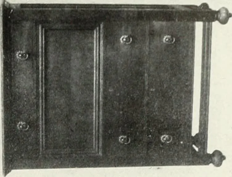 An illustration from The Dutch colonial house; its origin, design, modern plan and construction; illustrated with photographs of old examples and American adaptations of the style, 1913, leaf 176