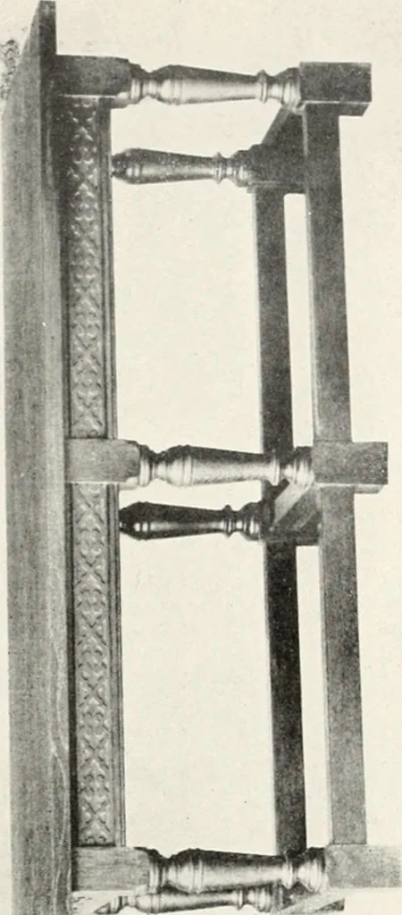 An illustration from The Dutch colonial house; its origin, design, modern plan and construction; illustrated with photographs of old examples and American adaptations of the style, 1913, leaf 191