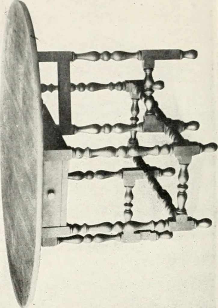 An illustration from The Dutch colonial house; its origin, design, modern plan and construction; illustrated with photographs of old examples and American adaptations of the style, 1913, leaf 191