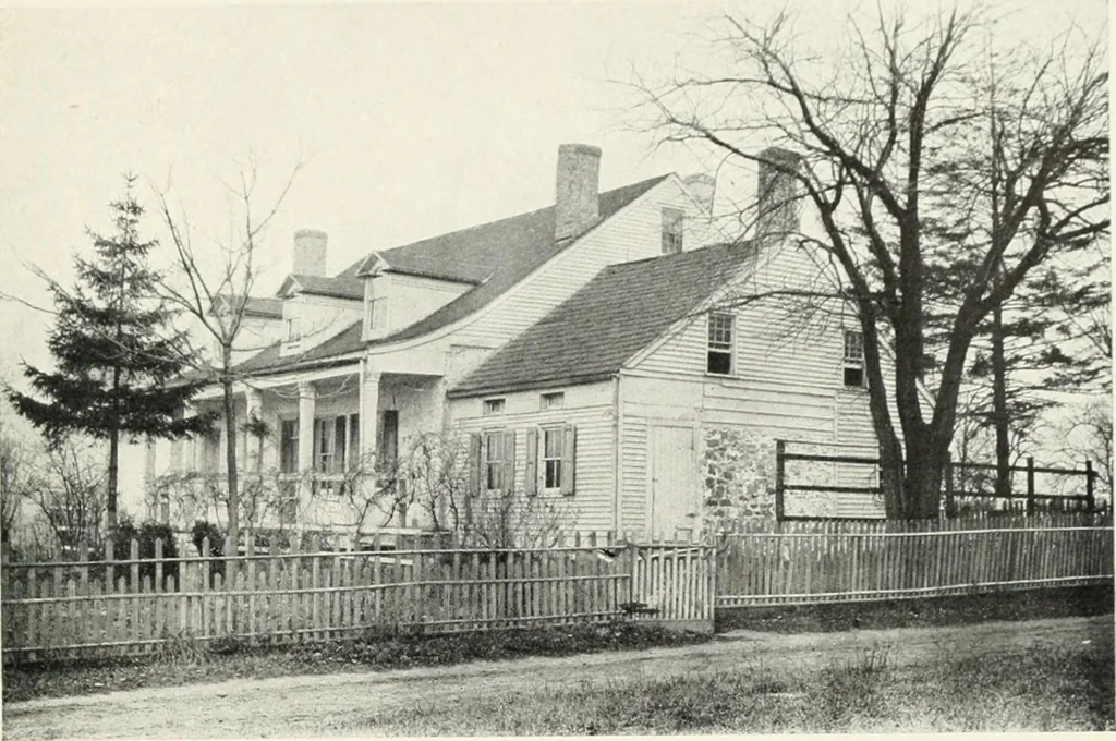 An illustration from The Dutch colonial house; its origin, design, modern plan and construction; illustrated with photographs of old examples and American adaptations of the style, 1913, leaf 26