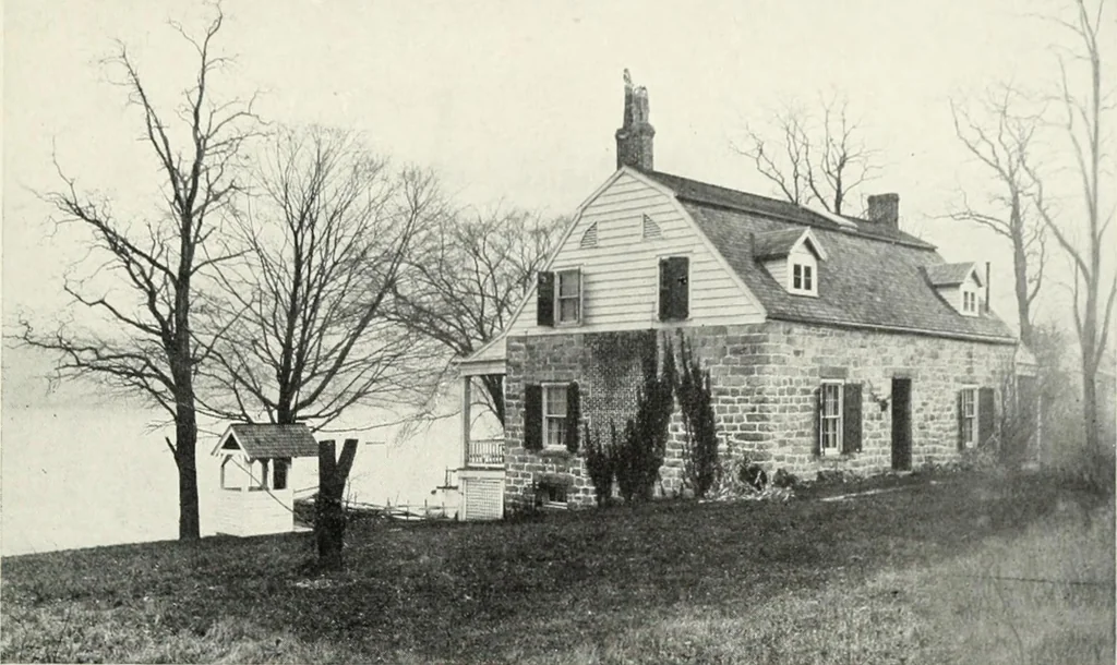 An illustration from The Dutch colonial house; its origin, design, modern plan and construction; illustrated with photographs of old examples and American adaptations of the style, 1913, leaf 32