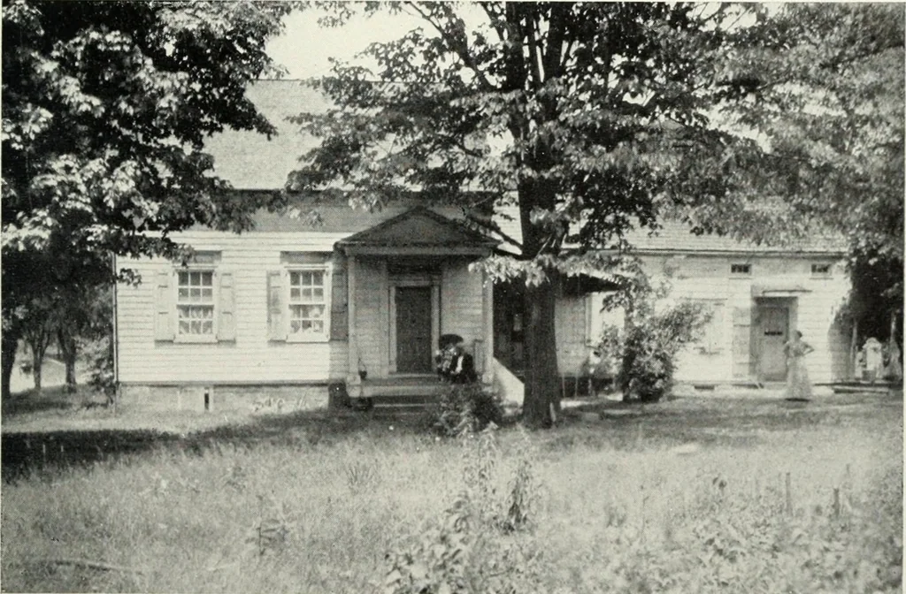 An illustration from The Dutch colonial house; its origin, design, modern plan and construction; illustrated with photographs of old examples and American adaptations of the style, 1913, leaf 38