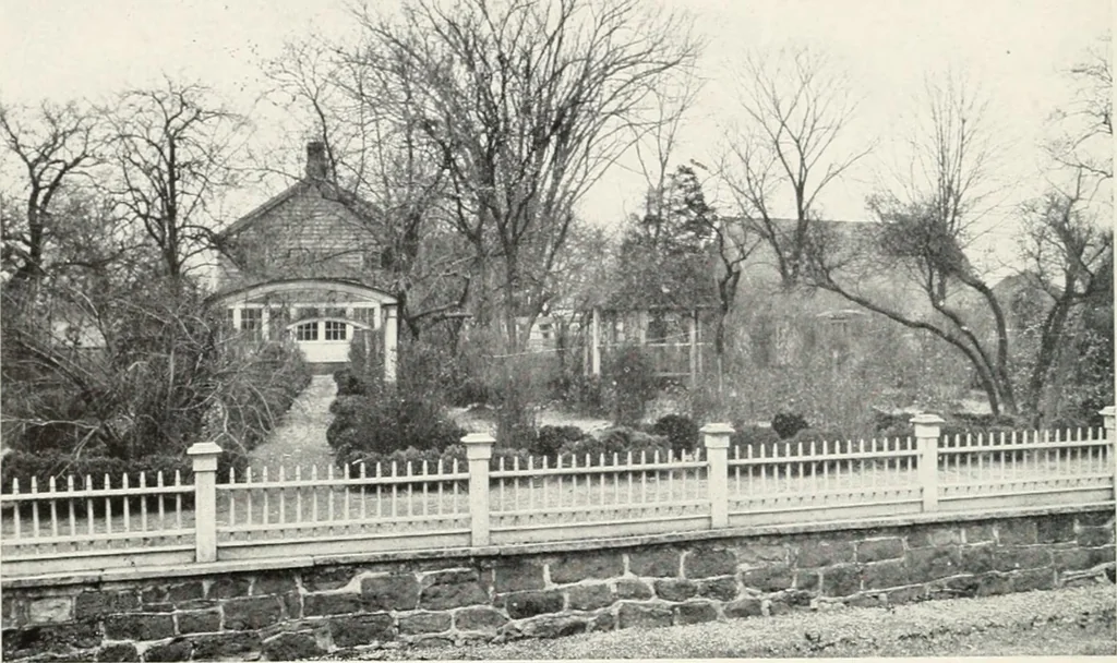An illustration from The Dutch colonial house; its origin, design, modern plan and construction; illustrated with photographs of old examples and American adaptations of the style, 1913, leaf 39