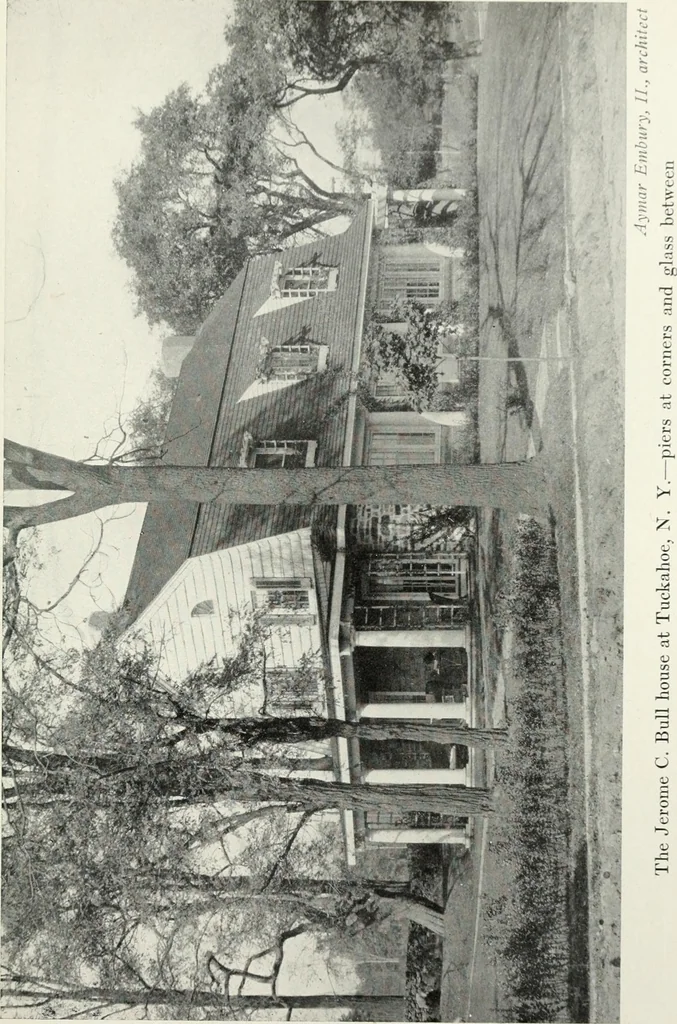 An illustration from The Dutch colonial house; its origin, design, modern plan and construction; illustrated with photographs of old examples and American adaptations of the style, 1913, leaf 48