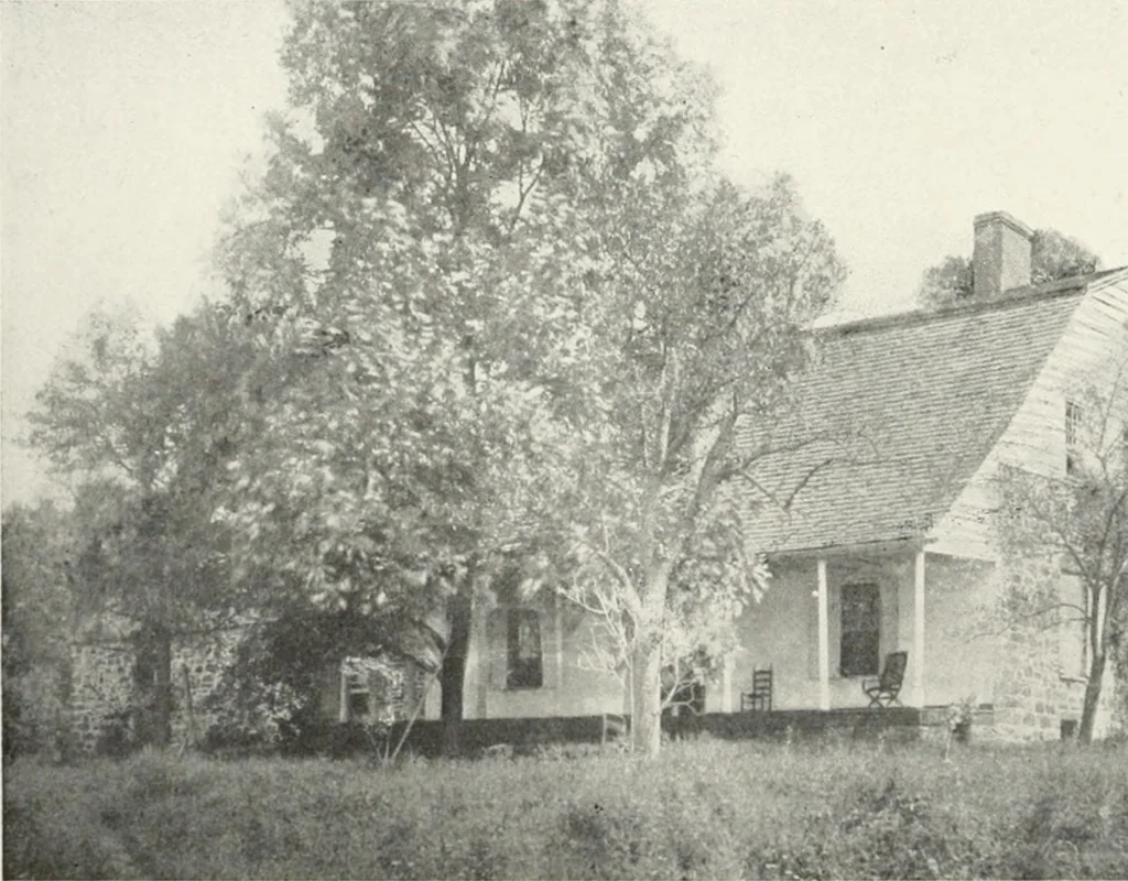 An illustration from The Dutch colonial house; its origin, design, modern plan and construction; illustrated with photographs of old examples and American adaptations of the style, 1913, leaf 53