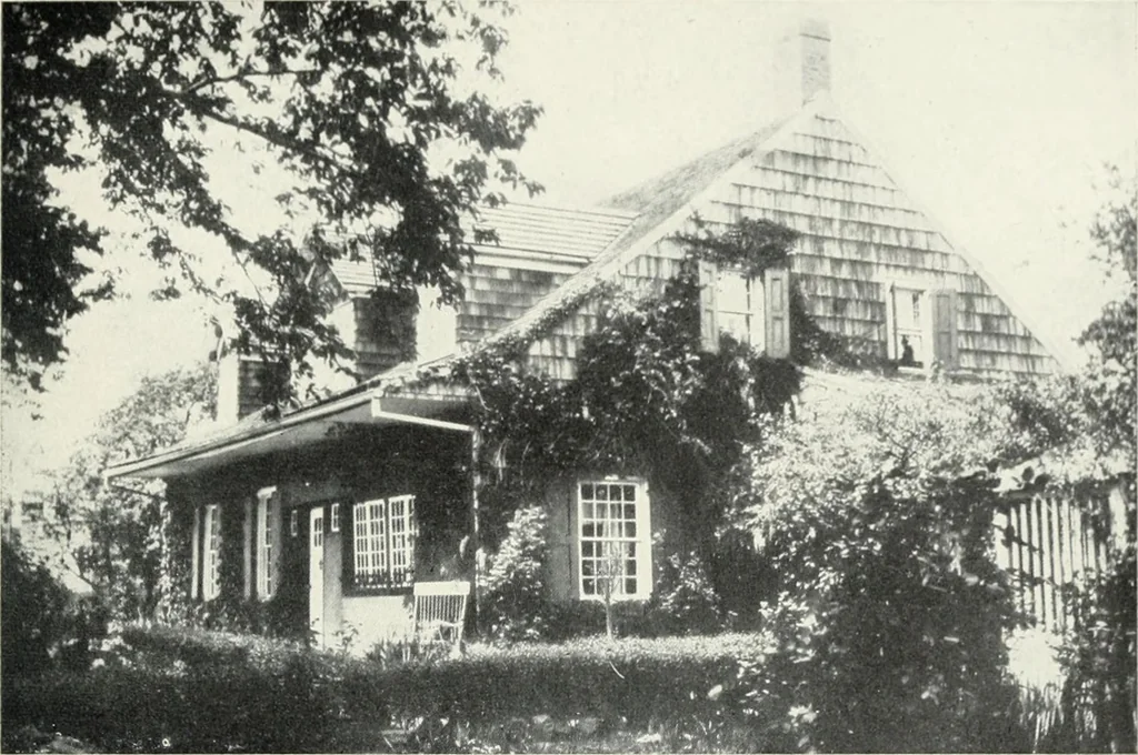 An illustration from The Dutch colonial house; its origin, design, modern plan and construction; illustrated with photographs of old examples and American adaptations of the style, 1913, leaf 64