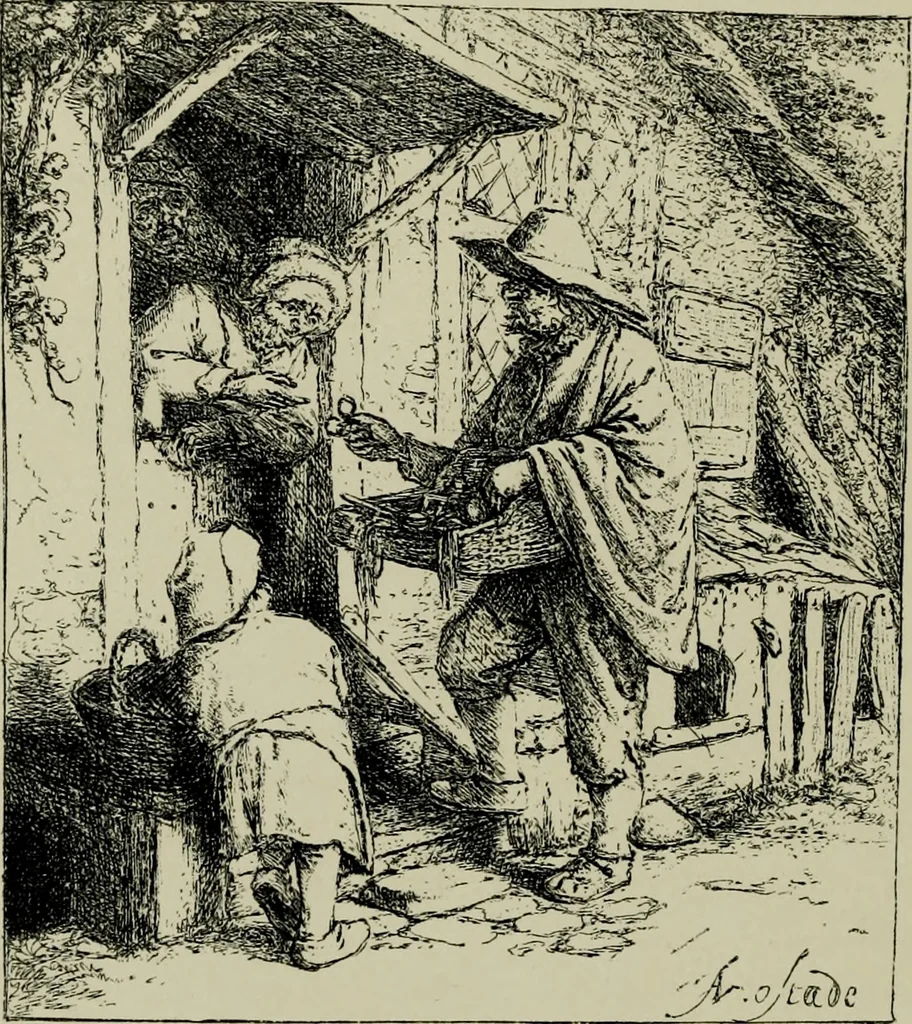 An illustration from Dutch etchers of the seventeenth century, 1905, leaf 9
