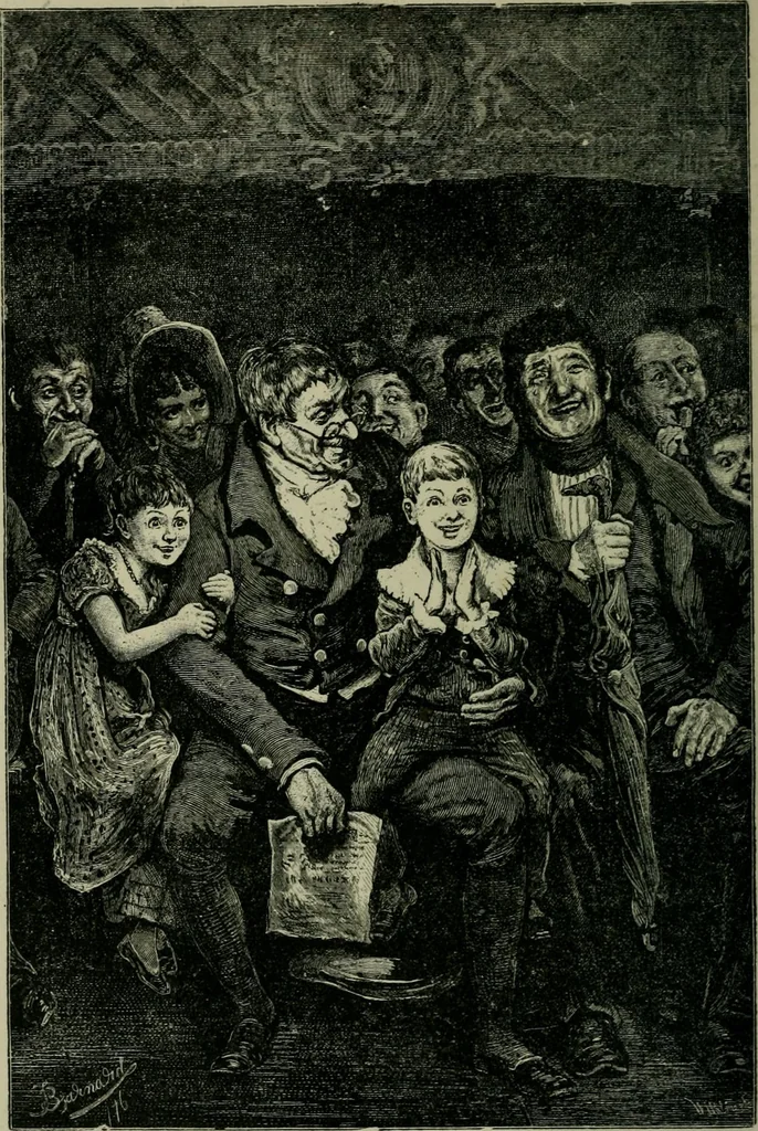 An illustration from Dutch pictures, with some sketches in the Flemish manner; and pictures done with a quill, 1883, leaf 328