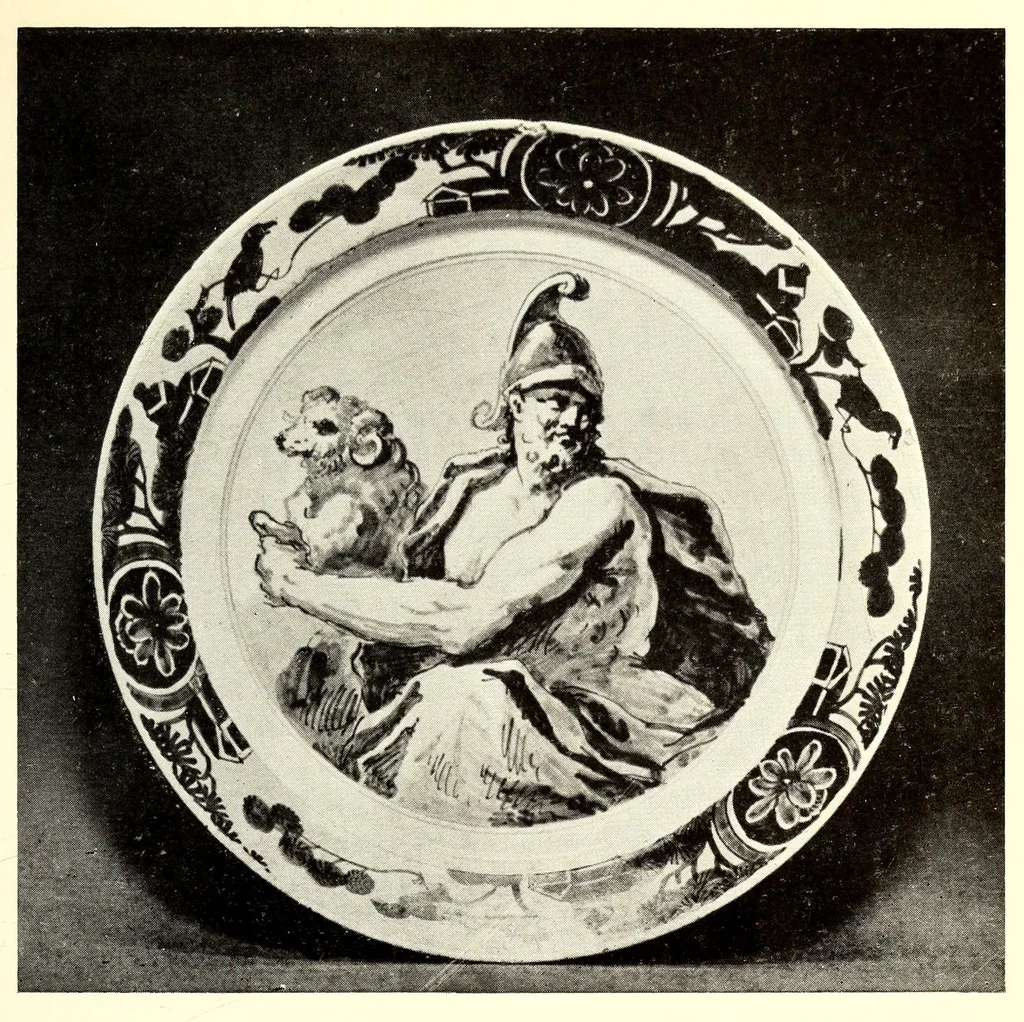 An illustration from Dutch pottery and porcelain, 1904, leaf 159