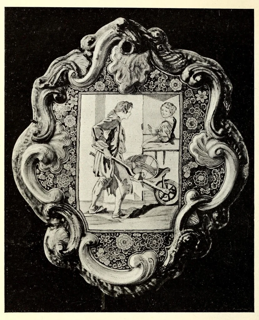 An illustration from Dutch pottery and porcelain, 1904, leaf 182