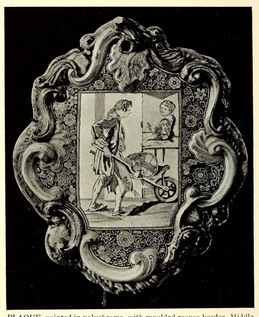 An illustration from Dutch pottery and porcelain, 1913, leaf 182