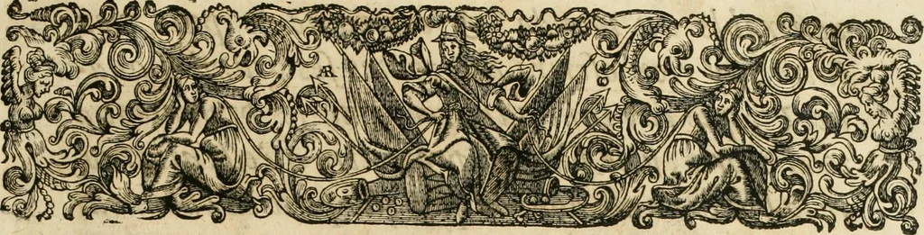 An illustration from Tableaux du temple des muses : tirez du cabinet de feu Mr. Fauereau, conseiller du roy en sa Cour des aydes, & grauez en tailles-douces par les meilleurs maistres de son temps, pour representer les vertus & les vices, sur les plus illustres fables de l'antiquité, 1655, leaf 10