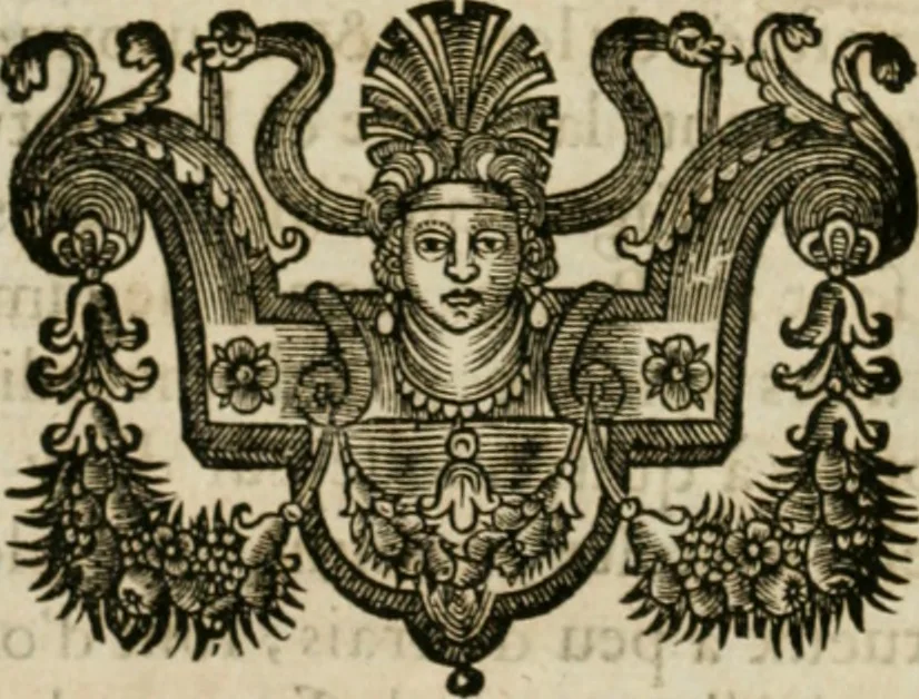 An illustration from Tableaux du temple des muses : tirez du cabinet de feu Mr. Fauereau, conseiller du roy en sa Cour des aydes, & grauez en tailles-douces par les meilleurs maistres de son temps, pour representer les vertus & les vices, sur les plus illustres fables de l'antiquité, 1655, leaf 17