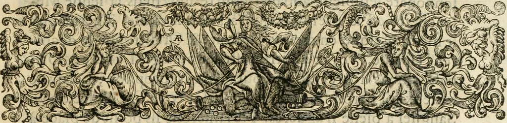 An illustration from Tableaux du temple des muses : tirez du cabinet de feu Mr. Fauereau, conseiller du roy en sa Cour des aydes, & grauez en tailles-douces par les meilleurs maistres de son temps, pour representer les vertus & les vices, sur les plus illustres fables de l'antiquité, 1655, leaf 210