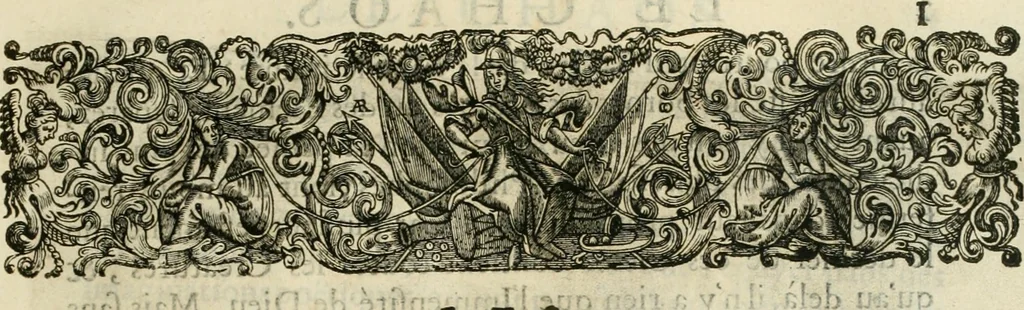 An illustration from Tableaux du temple des muses : tirez du cabinet de feu Mr. Fauereau, conseiller du roy en sa Cour des aydes, & grauez en tailles-douces par les meilleurs maistres de son temps, pour representer les vertus & les vices, sur les plus illustres fables de l'antiquité, 1655, leaf 30