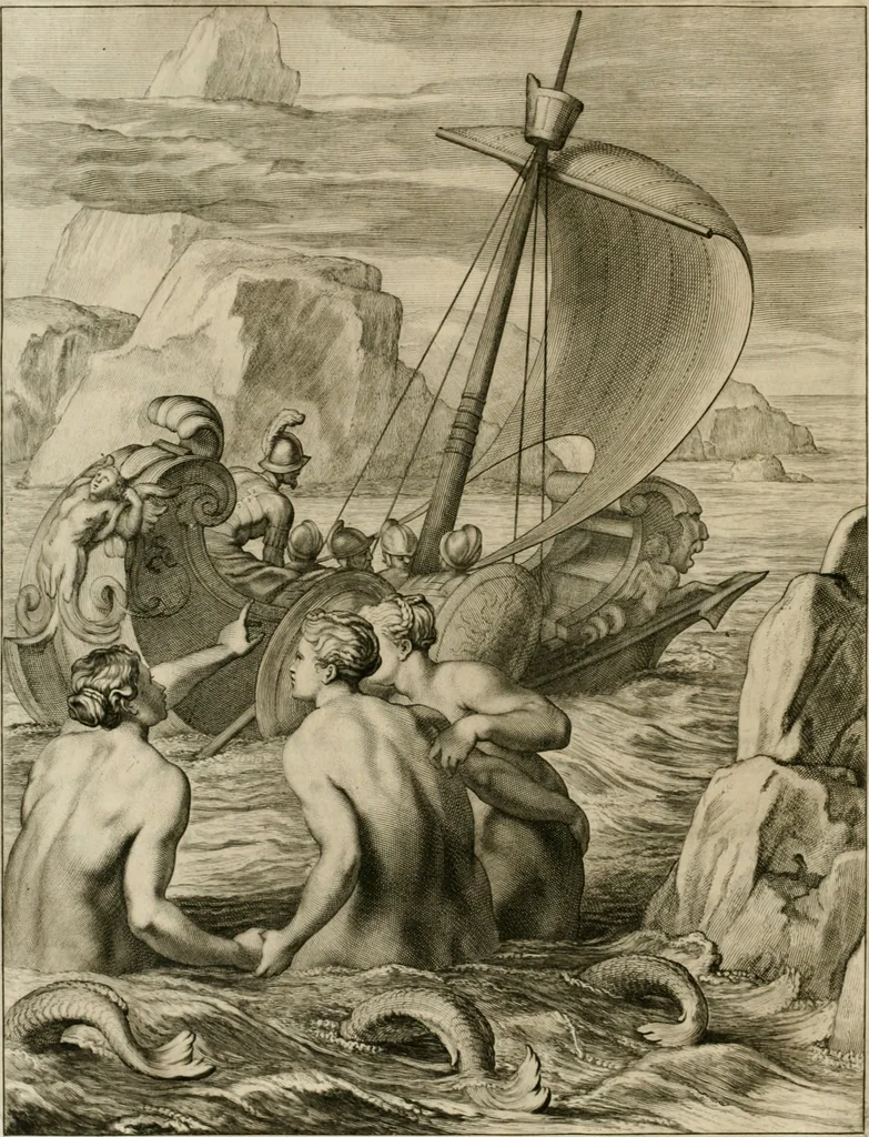 An illustration from Tableaux du temple des muses : tirez du cabinet de feu Mr. Fauereau, conseiller du roy en sa Cour des aydes, & grauez en tailles-douces par les meilleurs maistres de son temps, pour representer les vertus & les vices, sur les plus illustres fables de l'antiquité, 1655, leaf 339
