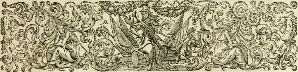 An illustration from Tableaux du temple des muses : tirez du cabinet de feu Mr. Fauereau, conseiller du roy en sa Cour des aydes, & grauez en tailles-douces par les meilleurs maistres de son temps, pour representer les vertus & les vices, sur les plus illustres fables de l'antiquité, 1655, leaf 358