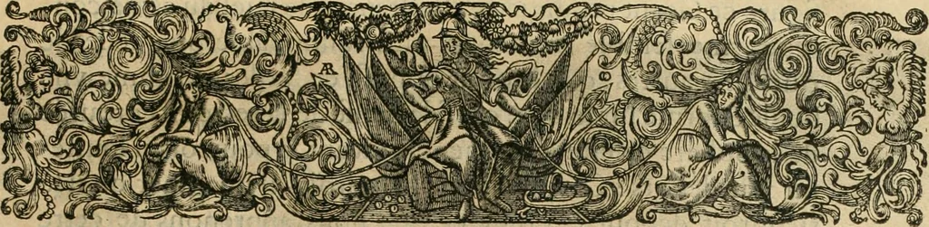 An illustration from Tableaux du temple des muses : tirez du cabinet de feu Mr. Fauereau, conseiller du roy en sa Cour des aydes, & grauez en tailles-douces par les meilleurs maistres de son temps, pour representer les vertus & les vices, sur les plus illustres fables de l'antiquité, 1655, leaf 430