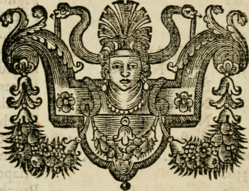 An illustration from Tableaux du temple des muses : tirez du cabinet de feu Mr. Fauereau, conseiller du roy en sa Cour des aydes, & grauez en tailles-douces par les meilleurs maistres de son temps, pour representer les vertus & les vices, sur les plus illustres fables de l'antiquité, 1655, leaf 621