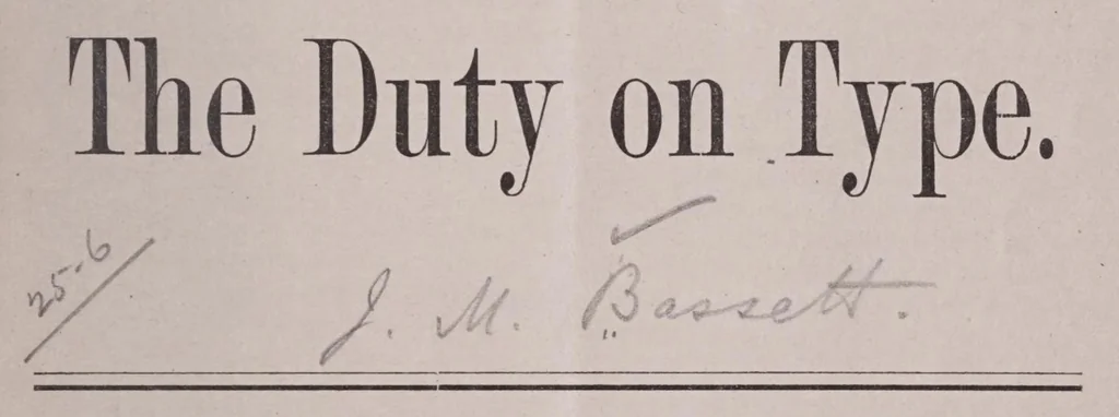 An illustration from The duty on type., 1878, leaf 7