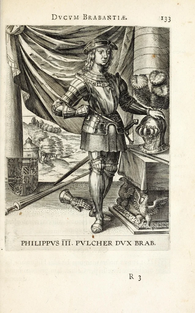 An illustration from Dvcvm Brabantiae chronica, 1600, leaf 157