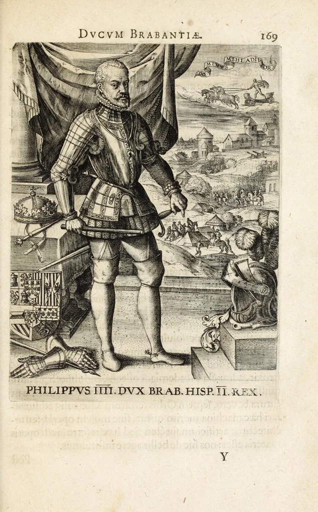 An illustration from Dvcvm Brabantiae chronica, 1600, leaf 193