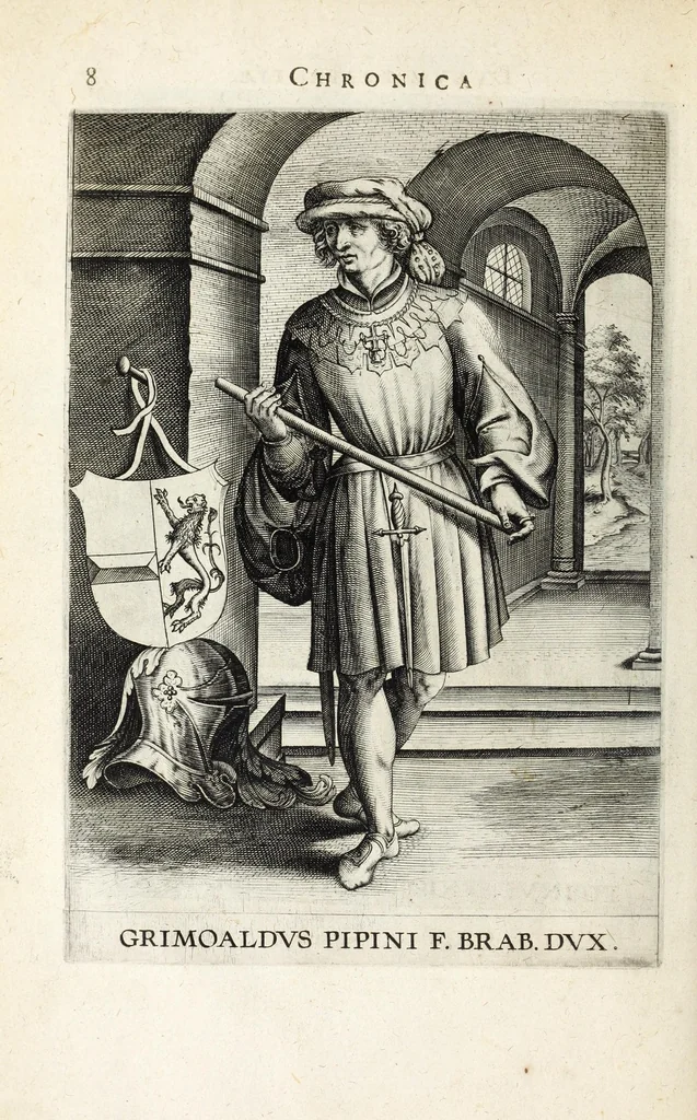 An illustration from Dvcvm Brabantiae chronica, 1600, leaf 32