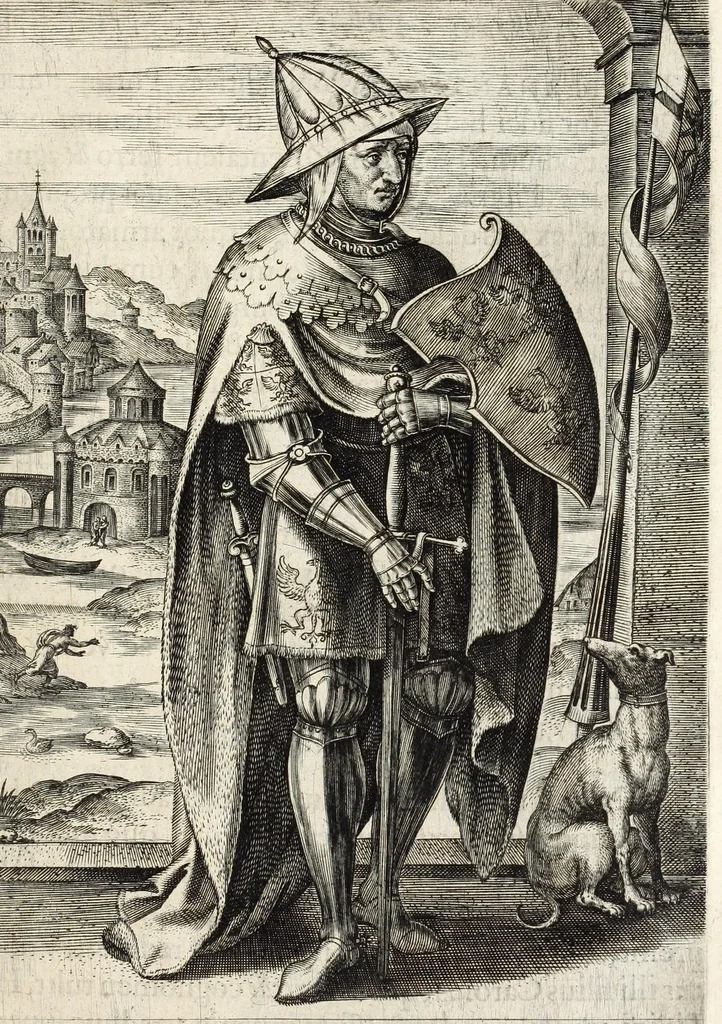An illustration from Dvcvm Brabantiae chronica, 1600, leaf 35