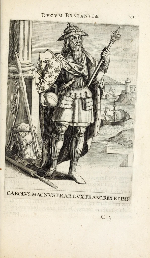 An illustration from Dvcvm Brabantiae chronica, 1600, leaf 45