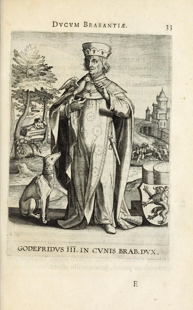 An illustration from Dvcvm Brabantiae chronica, 1600, leaf 57