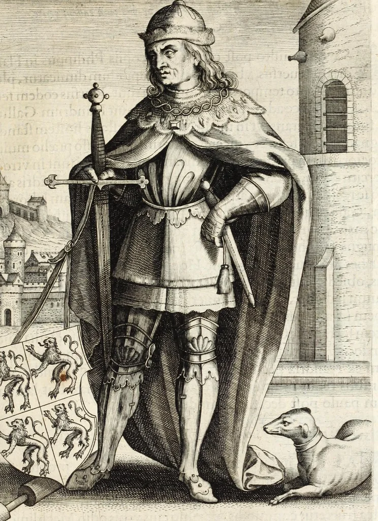 An illustration from Dvcvm Brabantiae chronica, 1600, leaf 73