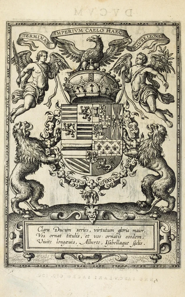 An illustration from Dvcvm Brabantiae chronica, 1600, leaf 8