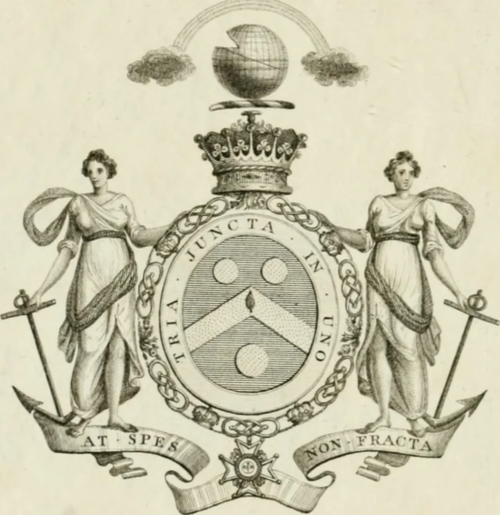 An illustration from Dve dialoghi di m. Iacomo de' Lanteri da Paratico, bresciano : ne i qvali s'introdvce messer Girolamo Catanio nouarese, & messer Francesco Treuisi ingegnero veronese, con un giouene bresciano, à ragionare del modo di disegnare le piante delle fortezze secondo Euclide : et del modo di comporre i modelli, & torre in disegno le piante delle città, 1557, leaf 1
