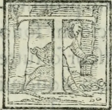 An illustration from Dve dialoghi di m. Iacomo de' Lanteri da Paratico, bresciano : ne i qvali s'introdvce messer Girolamo Catanio nouarese, & messer Francesco Treuisi ingegnero veronese, con un giouene bresciano, à ragionare del modo di disegnare le piante delle fortezze secondo Euclide : et del modo di comporre i modelli, & torre in disegno le piante delle città, 1557, leaf 10