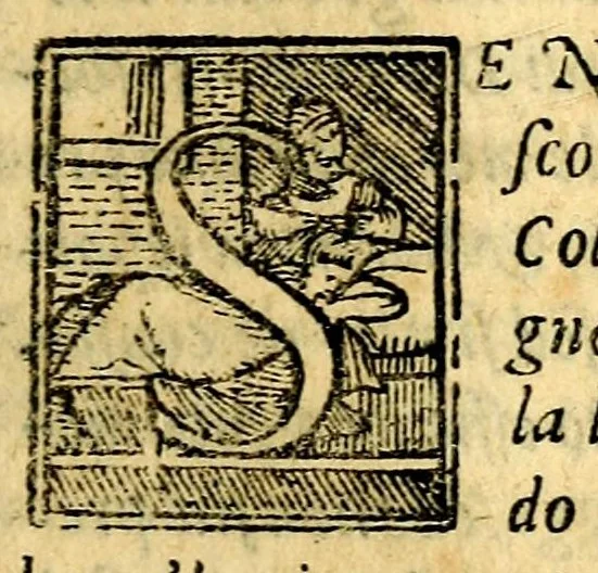 An illustration from Duello de lo eccelentisimo Andrea Alciato, 1562, leaf 107