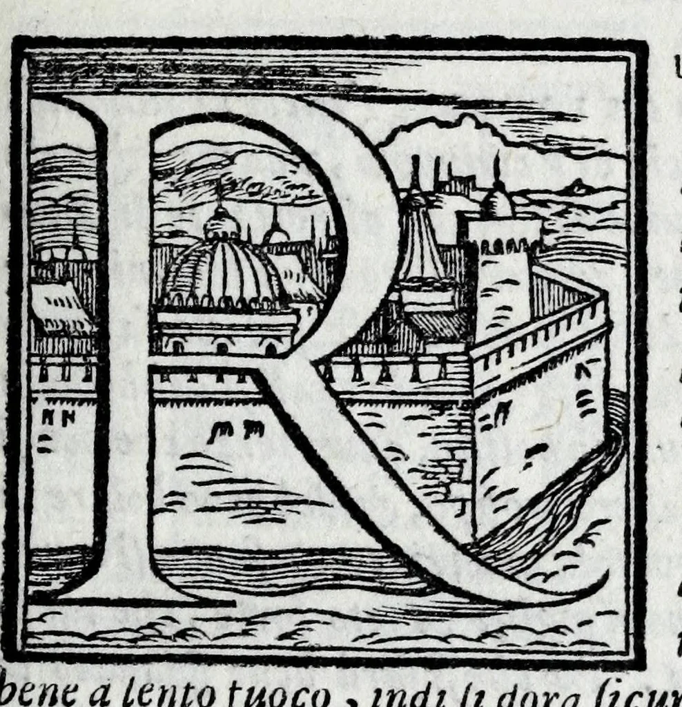 An illustration from Dve trattati : vno intorno alle otto principali arti dell'oreficeria. L'altro in materia dell'arte della scultura ; doue si veggono infiniti segreti nel la uorar le figure di marmo, & nel gettarle di bronzo, 1568, leaf 101