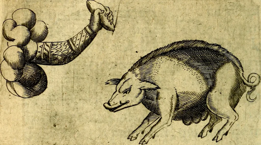 An illustration from Dévises héroiqves et emblèmes, 1622, leaf 117